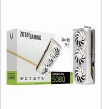 Image of Zotac GeForce RTX 5080 Solid OC White 16GB GDDR7 PCI-Express Graphics Card