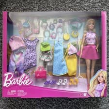 Image of Barbie Mix And Match Fashion Doll With Accessories
