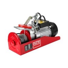 Image of Winches Electric Hoist For Workshop 230v Lifting Set Portable 550W 250kg