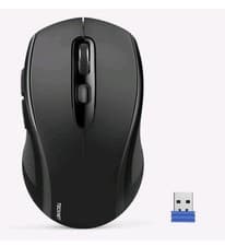 Image of TECKNET Bluetooth Wireless Mouse 3 Modes 2.4G Portable Optical Black EWM01832