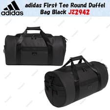 Image of adidas First Tee Round Duffel Bag Black JZ2942