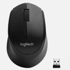Image of Logitech M330 Silent Plus (910-004909) Black Mouse