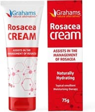 Image of Grahams Natural Rosacea Cream - Clinically Proven Anti-Redness Cream Treatment 