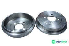 Image of MAXGEAR REAR BRAKE DRUM 191344 FOR SEAT SKODA VW