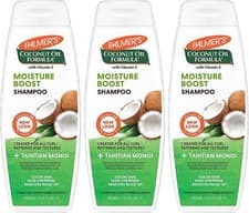 Image of Palmers Coconut Oil Formula Moisture Boost Shampoo 400ml x 3
