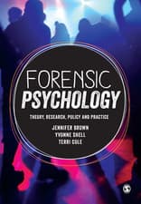 Image of Forensic Psychology: Theory, Research, Policy and Practice the New