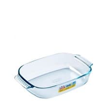 Image of Pyrex Classic Rectangular Glass Roaster 30 x 20cm 2.6L Baking & Roasting Dish