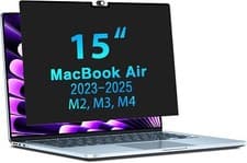 Image of STARY Removable Privacy Screen Protector, for MacBook Air 15 Inch (2023-2024, M2
