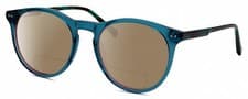 Image of Elton John CARIBOU Unisex Polarized BIFOCAL Sunglass in Blue Green Crystal 51 mm