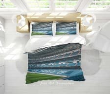 Image of 3D Stadium Real Madrid CF Quilt Cover Set Bedding Sets Pillowcases