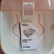 Image of Homedics Luxury Foot Spa new w pumice, shiatsu tool, & instruction ** lovely **