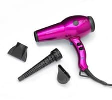 Image of Diva Ultima 5000 Pro Hairdryer + Free Air Styling Wand Pink - Free P&P