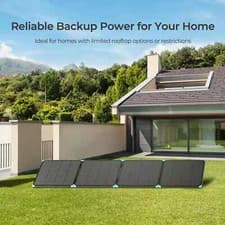 Image of Renogy 220W400W Portable Solar Panel Suitcase Folding Lightweight for RV Camping