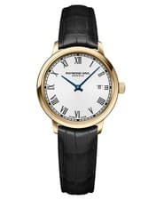 Image of Raymond Weil Black Womens Analogue Watch Toccata 5985-PC-00359
