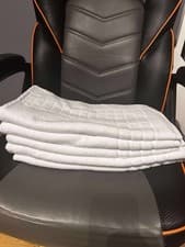 Image of Bath Mat 100% Cotton Super Absorbent Pack of 5 Hotel quality