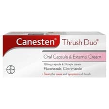 Image of CANESTEN THRUSH DUO 150MG - ORAL CAPSULE & CREAM