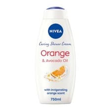 Image of NIVEA Orange & Avocado Oil Shower Cream 750ml