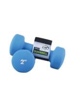 Image of Fitness Mad Neoprene Dumbbells 2kg Blue