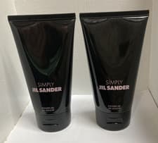 Image of 2 x Jil Sander Simply Shower Gel 150ml Boxed