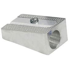 Image of Metal Single Hole Pencil Sharpenerpk50 NEW