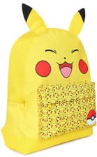 Image of Official Pokemon Pikachu Yellow Kids Backpack Rucksack School Bag