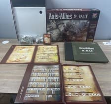 Image of Axis and Allies D-Day 6 june 1944 board game Avalon Hill New Open Box Sealed Pcs
