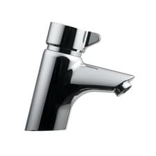 Image of Armitage Shanks Avon 21 Push Button Self Closing Basin Mixer Tap - Chrome