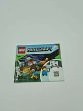 Image of Lego Minecraft the taiga adventure 21162 INSTRUCTIONS ONLY NEW (G2)