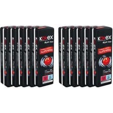 Image of Kotex Maxi Night Time 10 Soft Quilted Sanitary Pads - Pack 10