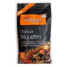 Image of Bar-Be-Quick Charcoal Briquettes 15kg BBQ Fuel Grill Barbecue Cooking