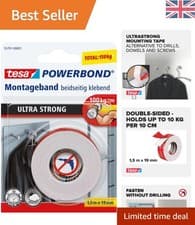 Image of Tesa Powerbond Ultra Strong - Heavy-Duty Adhesive Tape for Secure Mounting