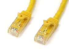 Image of N6PATC15MYL Startech Yellow Gigabit Snagless RJ45 UTP Cat6 Patch Cable 15m