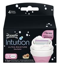 Image of WILKINSON SWORD INTUITION ULTRA MOISTURE WOMEN`S RAZOR BLADE X3 PACK