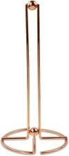 Image of Kitchen Roll Holders Copper Paper Towel Holder With Ball Metal Stand Organizer