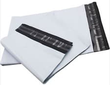 Image of Premium Strong WHITE Plastic Mailing Postal Poly Pack Postage Bags UK ALL SIZES