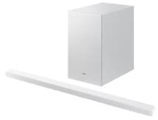 Image of Samsung Soundbar 2024 3.1ch S701D Soundbar and Subwoofer White Ultra Slim Dolby