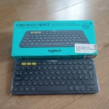 Image of Logitech K380 Wireless Keyboard Bluetooth, Multi-Device, Black
