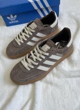 Image of adidas Spezial Women's Brown Suede Trainers UK 5 EU 38 Gum Rubber Low Top