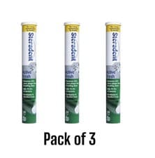 Image of Steradent Tablets Active Fresh Use Daily Kills 99.9%Of Bacteria Menthol Fresh X3