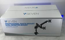 Image of V7 Dual Monitor Mount Professional Touch Adjust #9M