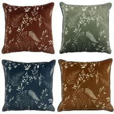 Image of Furn Fearne Botanical Print Cushion Cover, 50 x 50 Cm