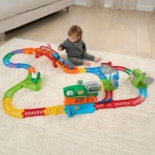 Image of VTech Toot Toot Drivers Learn Go Train Playset Toddler Activity Gift For Kids UK