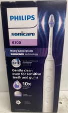 Image of Philips Sonicare 6100 Electric Toothbrush, Sonic Toothbrush with 2 Brushing Mode