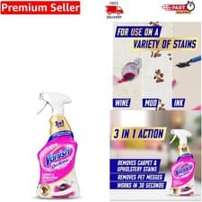 Image of Vanish Gold Oxi Action Upholstery & Carpet Cleaner, Stain Remover Spray, 500 ml