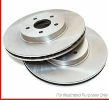 Image of 2x Brake Discs Pair Solid 234mm 0986479256 LPR Set 584110X500 5841107300 New