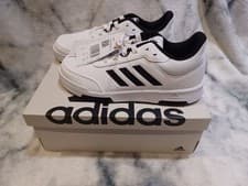 Image of Adidas Tensaur Sport 2.0 Kids Trainers Sports School Lace-Up White / Black