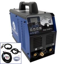 Image of TIG 200P INVERTER DC WELDER 2in1 HF TIG PULSE COLD WELD MMA ARC STICK 200A