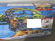 Image of HOT WHEELS Action Colossal Crash Track Set 5ft Motorised Boosters NEW