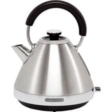 Image of Morphy Richards 100130 Venture Brushed Steel Kettle Limescale Filter 3000 Watt
