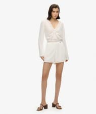 Image of 🌸 Superdry Flare Sleeve Cut Out Playsuit S10 BNWT - FREE P & P 🌸